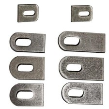 Anschweißlaschen Anschweißplatte Ankerplatte Eisenplatte Lasche für Zaunpfosten 