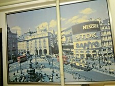 135cm x 100cm Large XXL London piccadilly Bild foto Frame Wand photography