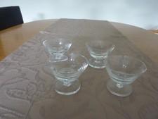 4 Peill Kristall-Likörschalen "Malta"