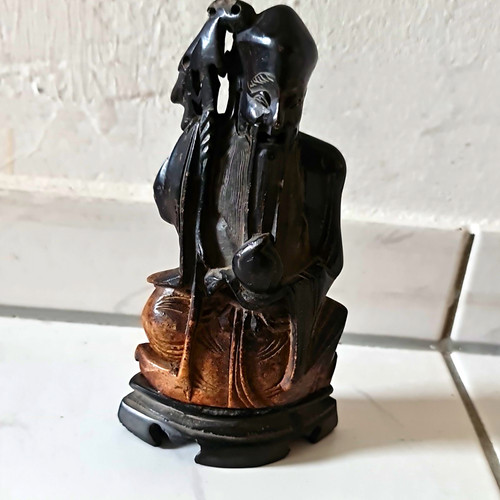 Chinesische specksteinfigur - chinesische,