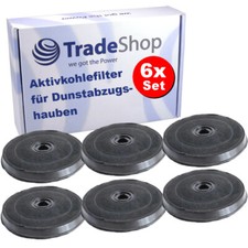 6 Aktivkohlefilter Kohlefilter