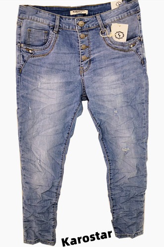 Karostar damen jeans baggy - karostar,