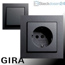 Gira anthrazit steckdosen - e2,