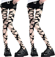 Emo Strumpfhosen Damen, 2 Paar