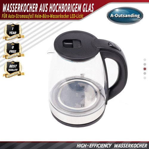 Wasserkocher glas 0l - glas, 2,0l