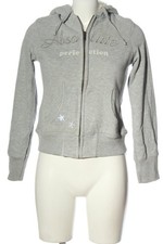 KENVELO Sweatjacke Damen Sweat Gr. DE 36 hellgrau Casual-Look
