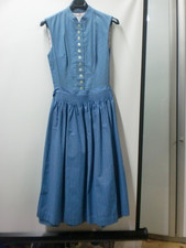 blau gemustertes Dirndl Gr. 38