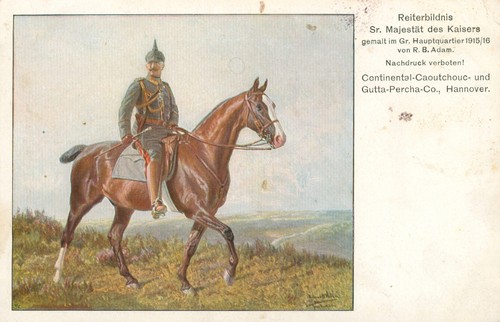 Reiterbildnis kaiser wilhelm - kaiser,