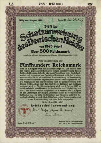 Deutsches reich 1943 berlin - deutsches,