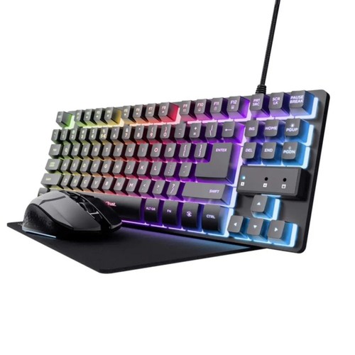 Trust gaming set tastatur maus - gaming,