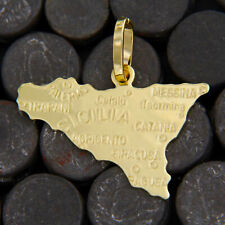 Anhänger in Echt Gelb GOLD