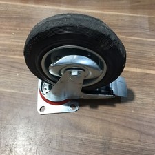 Torwegge gebraucht Lenkrad mit Bremse 110 x 130 mm, Rad vollrad D:200 mm (E157)