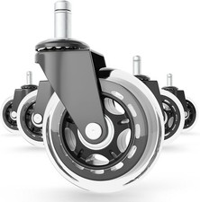 5x 11mm Bürostuhl Rollen