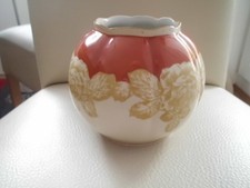 Vase  OSCAR SCHLEGELMILCH Porzellanvase Blütendekor