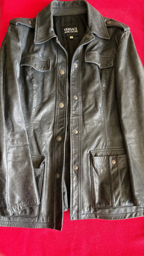 Versace jeans couture leder - versace,