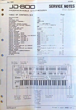 Roland JD-800 Synthesizer