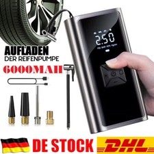 150PSI LCD Elektrische Luftpumpe Akku Auto & Fahrrad Reifen Druckluft Kompressor