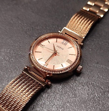 ✅ Original GUESS Soho W0638L4 Damenuhr roségolde-farbig mit Strass