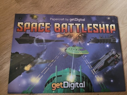 Space battleship papercraft - battleship,