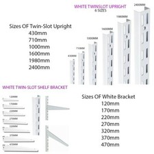 Doppelfachregal weiss ständer - weiss,