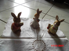 Osterdekoration, 3 Hasen aus