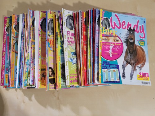 52x wendy zeitschriften 2002 - wendy,