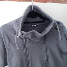 BENCH Sweatjacke Gr. M  38 40 grau lang