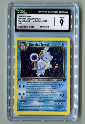 Cgc mint dunkles - turtok, holo