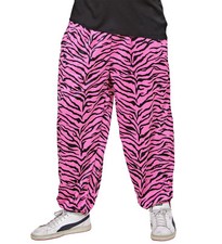 80er Jahre Hose mit Zebra