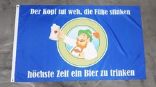Fahne Flagge Höchste Zeit ein