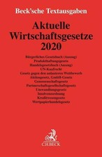 Aktuelle Wirtschaftsgesetze