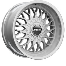 2x Ronal LS 7,5x15 ET25 silber-frontkopiert Alufelge