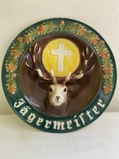 Original Jägermeister Wandteller für Sammler aus Keramik 60/70er Jahre mit OVP