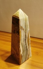 Obelisk Onyx-Marmor Edelstein Heilstein