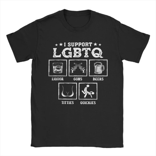 Lgbtq baumwoll shirt mit - lgbtq-baumwoll-t-shirt,