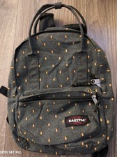 Eastpak Rucksack Tasche Damen Grau Orange