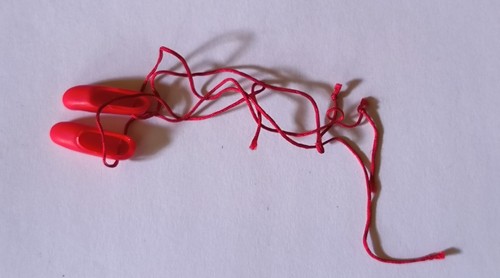 Barbie ballettschuhe rot - barbie,