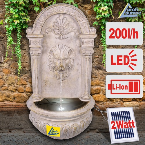 Solar gartenbrunnen brunnen - gartenbrunnen,