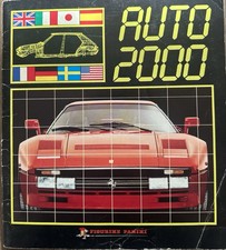 Auto 2000, Sticker Album Komplett- Figurine Panini 1985