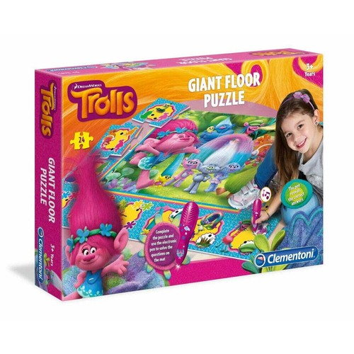 Trolls riesen bodenpuzzle - trolls, mit