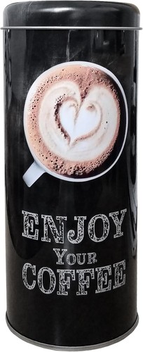 Kaffeedose kaffeepads metall - kaffeepads,