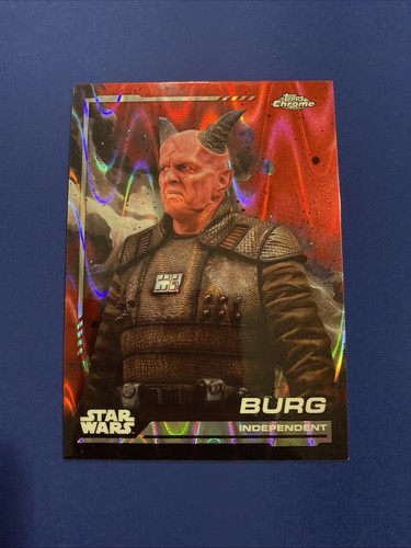 Star wars karte topps - topps, chrome