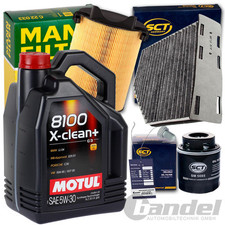 FILTERSET+MOTUL 5W30 ÖL 1.2+1.4 TSI TFSI für AUDI A3 TOURAN PASSAT GOLF 6 CADDY