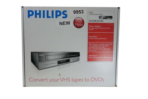 Philips dvdr3510v vhs - philips,