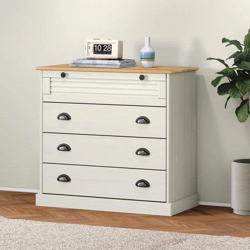 Kommode vigo weiß 80x40x76 - vigo,