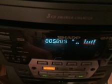 SHARP Stereoanlage Mod. CD-C 470 H defekt, Bastler, Ersatzteil