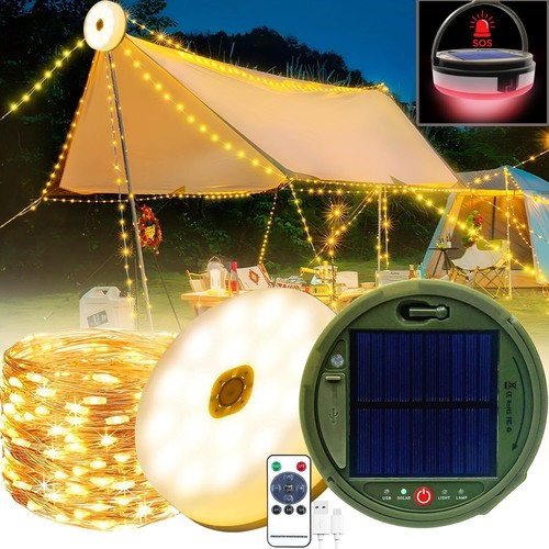 Solar camping lichterkette - solar,