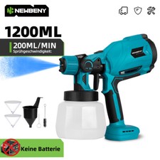 Für Makita Akku Farbsprühsystem Elektrische Farbspritzpistole Sprühpistole 580W