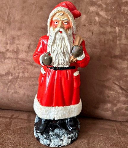 Nostalgie weihnachtsmann figur - nostalgie,