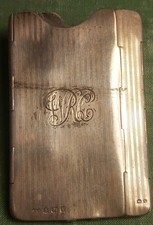 English Visitenkartenetui